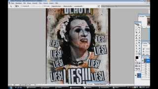 Tutorial  Mixed Media Textildruck  Fotografie Leinwand Siebdruck und ab aufs TShirt [upl. by Yennaiv]