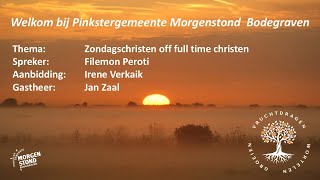 PGMB Thuis  29 september 2024  Zondagschristen off full time christen [upl. by Biebel690]