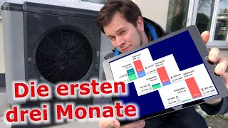 Wärmepumpe im Altbau Stromverbrauch Lautstärke Wärme Kosten  Erste Erfahrungen nach 3 Monaten [upl. by Ettennej]