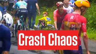 How Critérium du Dauphiné Crashes Nearly Upset The Tour de France 2024 [upl. by Lacram404]