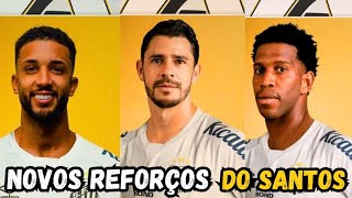 NOVOS REFORÇOS DO SANTOS PARA A TEMPORADA 2024 GIL  JORGE  GIULIANO [upl. by Cord]