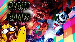 Finding Waldo  WhatUpDuck plays Scary Games and MORE on Halloween [upl. by Buchbinder]