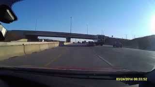 Driving on 407 ETR from Milton to Vaughan Ontario Canada [upl. by Ellirehs]