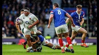 Short Highlights England 448 France  Guinness Six Nations [upl. by Yrbua]