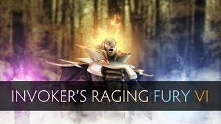 Dota 2 Invokers Raging Fury 6 [upl. by Lig]