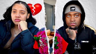 BREAKUP PRANK ON VALENTINES DAY SHE SAID SHE’S PREG😱 [upl. by Rennold329]