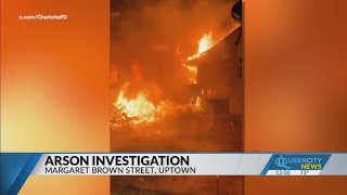 Fire near Third Ward in Uptown intentionally set FD [upl. by Macdonald]