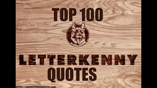 Trending Letterkenny Quotes From All Seasons  Letterkenny Series [upl. by Rodama]