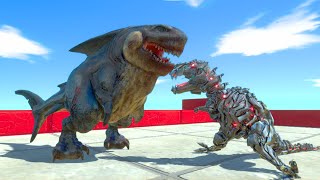 1 vs 1  Tech Rex vs All Dinosaur Development Indoraptor Indominus Rex Megalodon Rex  ARBS [upl. by Adnuahsar528]