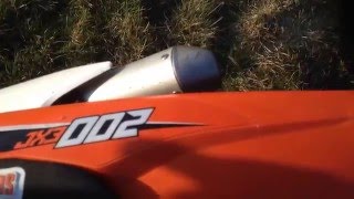 KTM Exc 200 2016 walkaround and sound [upl. by Joseito]