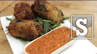 PORTUGUESE CHOURIÇO CROQUETTES RECIPE  SORTED [upl. by Harland]