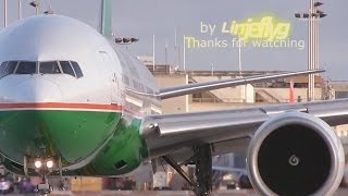 Entire fleet of EVA AIR B777300ER 2014 長榮航空整個波音 客機 777隊 [upl. by Cacie]