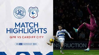 😔New Years Day Defeat  Highlights  QPR 12 Cardiff City [upl. by Cordeelia]