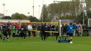 Ontspannen training voor Feyenoord [upl. by Hospers]