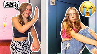 CRYING WITH THE DOOR LOCKED To See How My Friends React  PRANK 😭 Symonne Harrison [upl. by Astrid]