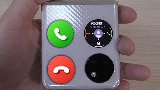 Huawei P50 Pocket incoming call [upl. by Aileduab118]