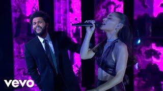 The Weeknd amp Ariana Grande  Save Your Tears Remix Live at The iHeartRadio Music Awards 2021 [upl. by Savihc]