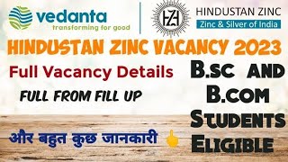 HINDUSTAN ZINC GRADUATE TRAINEE RECRUITMENT 2024 Eligibility CriteriaAPPLY PROCESS HZL JOBS [upl. by Calypso]