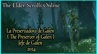 The Elder Scrolls Online  La Preservadora de Galen  The Preserver of Galen  Jefe de Galen  2024 [upl. by Aelgna]