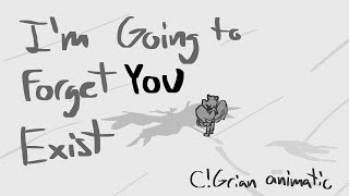 Im Going to Forget You Exist  cGrian animatic [upl. by Rowen898]