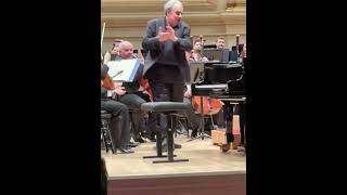 Yefim Bronfman and Munich Philharmonic Orchestra at Carnegie Hall [upl. by Drucy]