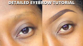 EASY VERY DETAILED EYEBROW TUTORIAL 2022 [upl. by Wolgast]