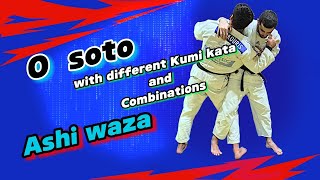 O  soto with different Kumi kata and Combinations Part 1 [upl. by Anitsyrhc579]