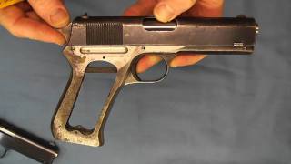 John Browning Modified  Colt Model 1903 Pocket Hammer [upl. by Gaskill]