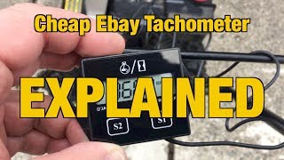 Cheap Ebay Tachometer Explained [upl. by Einnoj835]