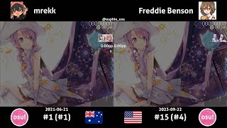 mrekk vs Freddie Benson  Kano  Stellarium Asterisk MAKINA Remix Starlight HDDT [upl. by Kirsteni]