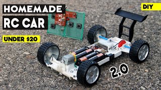 Build a DIY RC Car with Steering Under 20 [upl. by Caylor267]