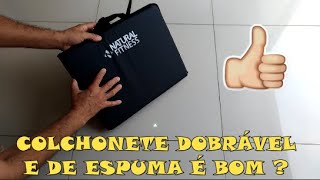 COLCHONETE DOBRÁVEL E DE ESPUMA É MUITO CONFORTÁVEL [upl. by Taddeo949]