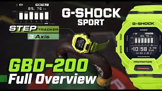 GShock GBD200 Full Overview [upl. by Camp]