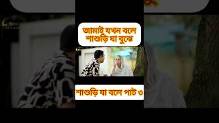 জামাই যখন বলে শাশুড়ি যা বুঝে ভিডিওটা দেখে হাসি থামবে না পাট ৩ new shorts Natok video funny [upl. by Eileek]