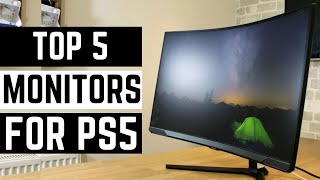 Top 5 Best Monitors For PS5 in 2023 dont buy one before watching this [upl. by Latini644]