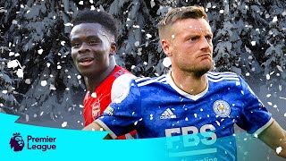 Premier League football in the SNOW ft Saka Vardy amp more  2021 Update [upl. by Shel704]