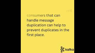 how to handle data loss and present duplicates in kafka consumers [upl. by Hendrika]