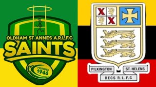 Pilkington Recs REDS Face Off Against Oldham St Annes in EPIC Match Highlights [upl. by Nosneh10]