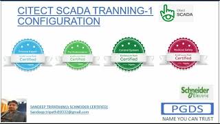 1CITECT SCADA TUTORIALCONFIGURATIONTAGGING FIRST PROJECT [upl. by Sum754]