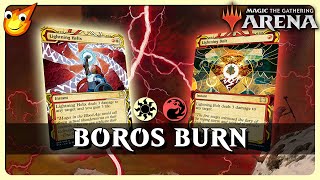 It heals AND Hurts its Boros Burn  TimelessNo Ban Historic MTG Arena [upl. by Beckett]