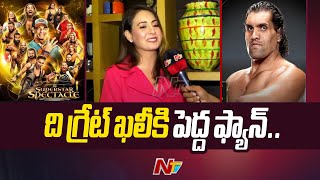 Actress Preeti Jhangiani Face To Face On Telugu Cinemas And WWE Super Spectacle In Hyderabad  Ntv [upl. by Ande]