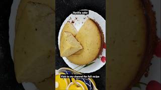 Vanilla cake recipe 🤤 shorts food recipe cooking viralshorts cookwithnaurin [upl. by Nhaj994]