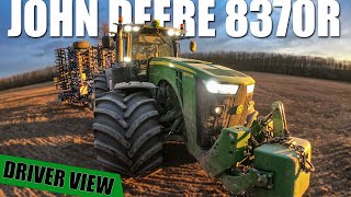 John Deere 8370R amp Köckerling Allrounder 1200  GoProdriver view [upl. by Keil]