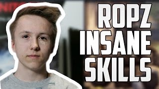 PROS RAGING AT ROPZ  17 YEARS OLD INSANE CSGO TALENT  Ft JW S1mple Olofmeister [upl. by Yahsram726]