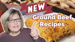 3 EASY Ground Beef Recipes Ive NEVER MADE BEFORE Youll ❤️ The Tasty Runza Crescent Roll Casserole [upl. by Oralla]