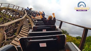 Megafobia Back Seat OnRide POV 4K  Oakwood Theme Park [upl. by Octavian774]