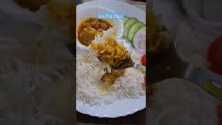 Amy soulful meal today 😋 shortsviral shortvideo shortsfeed daalchawal kofta koftarecipe rice [upl. by Kandace]