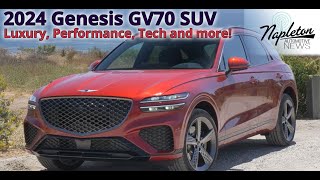 2024 Genesis GV70 Review by Napleton 🚙 [upl. by Notterb]