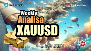 Weekly Analisa Teknikal XAUUSD tgl 1115 Nov 2024 [upl. by Sana]