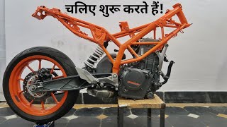 Part 1  KTM Duke 390 Rebuild [upl. by Lovel]